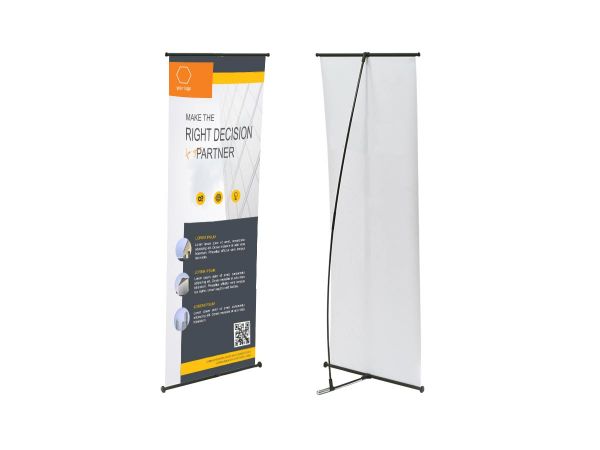 L Banner Stands