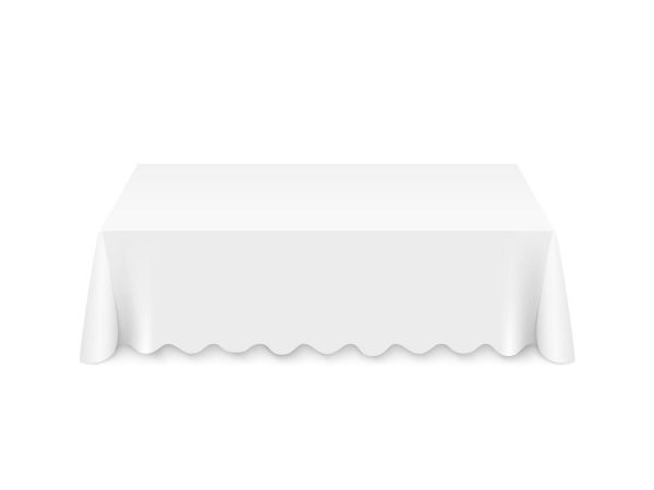 Premium White Table Covers & Throws