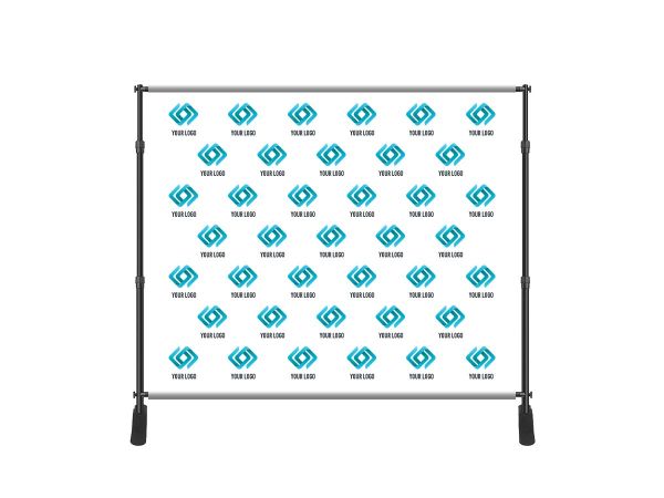 Fabric Step and Repeat Adjustable Banner Stands